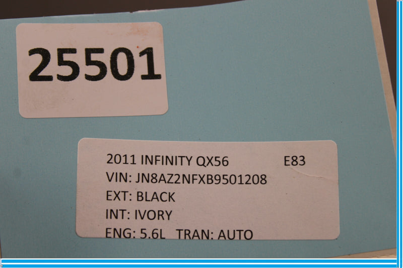 Load image into Gallery viewer, 11-17 Infiniti QX56 QX80 Rear Right Passenger Interior Door Panel Assembly Oem