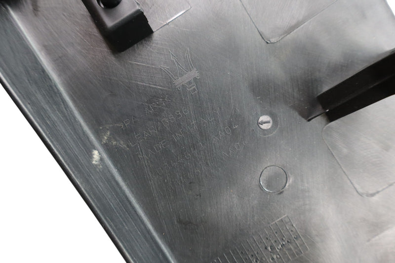 Load image into Gallery viewer, 14-20 Maserati Ghibli Front Left Driver Side Seat Cover Panel Trim Black Oem