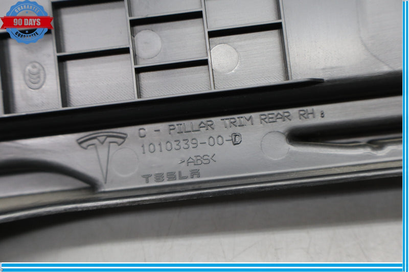 Load image into Gallery viewer, 12-20 Tesla Model S Rear Right Side Upper C-Pillar Cover Trim Panel Oem
