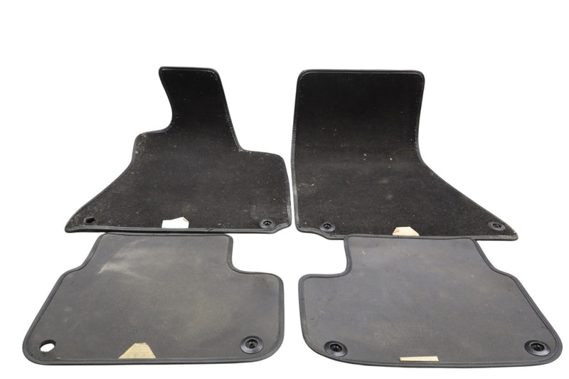 Load image into Gallery viewer, 14-17 Maserati Ghibli Front Rear Floor Carpet Mats 4PC Black 673004328 Oem