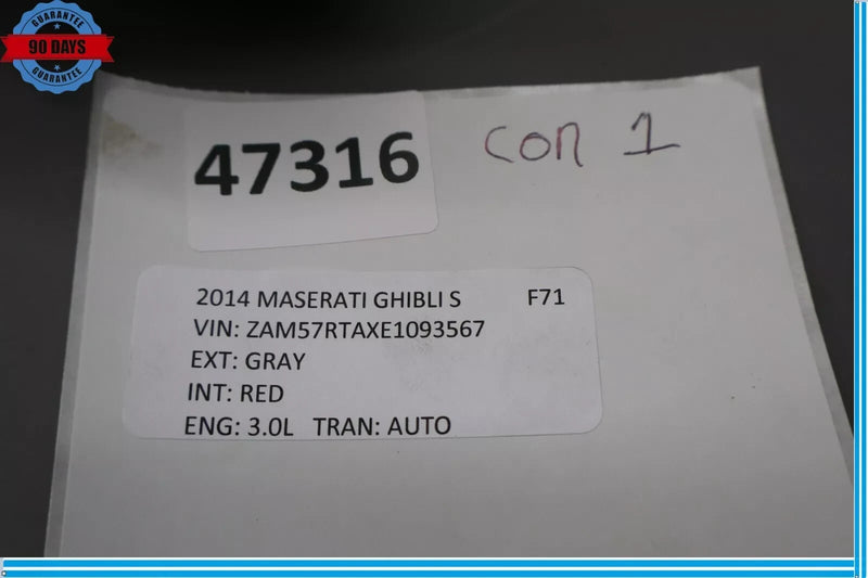Load image into Gallery viewer, 14-20 Maserati Ghibli Right Side Turbocharger Radiator Intercooler OEM 670039351