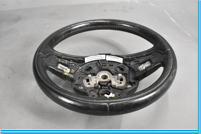 Load image into Gallery viewer, 10-18 Jaguar XJ XJL X351 Steering Wheel Handle Black Leather Oem