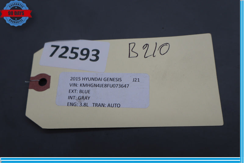 Load image into Gallery viewer, 15-20 Hyundai Genesis G80 Front Right Passenger Side Seat Trim Inner Shield Oem