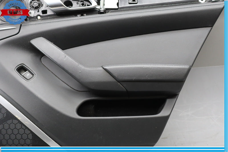 Load image into Gallery viewer, 10-16 Porsche Panamera Rear Right Side Interior Door Panel Cover Black Oem
