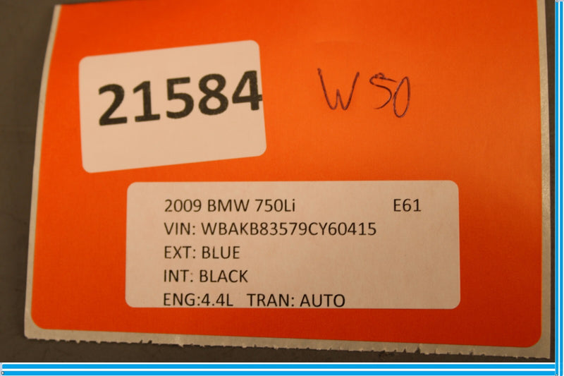 Load image into Gallery viewer, 09-15 BMW 750i 750Li F01 Rear Right Passenger Side Door Window Regulator Oem