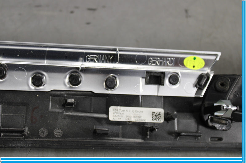 Load image into Gallery viewer, 09-15 BMW 750Li F01 F02 Rear Left Driver Side Interior Door Trim Cover Oem