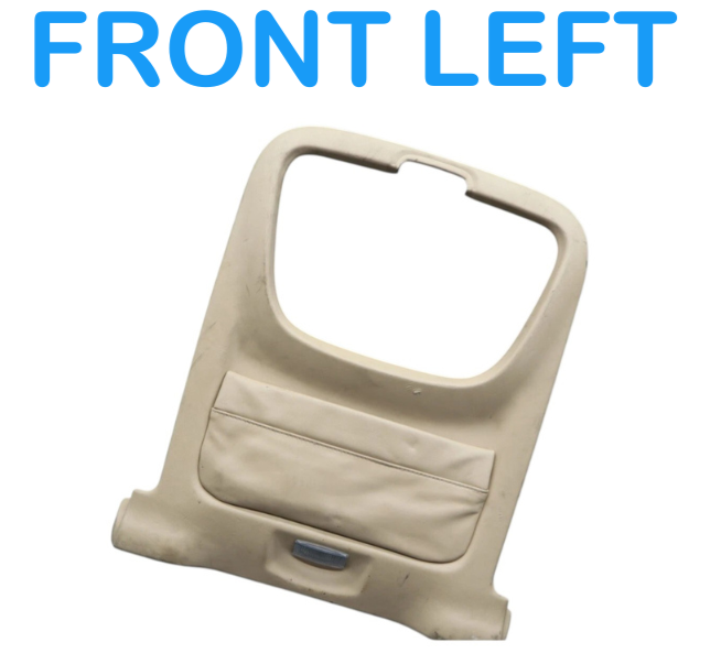 Load image into Gallery viewer, 10-13 Jaguar X351 XJ Front Left Side Seat Backboard w/ Pocket Trim Panel OEM
