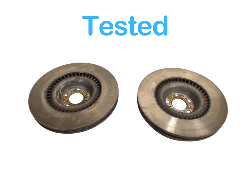 Load image into Gallery viewer, 2003-2018 Bentley Continental Front Left & Right Disc Brake Rotor Set OEM