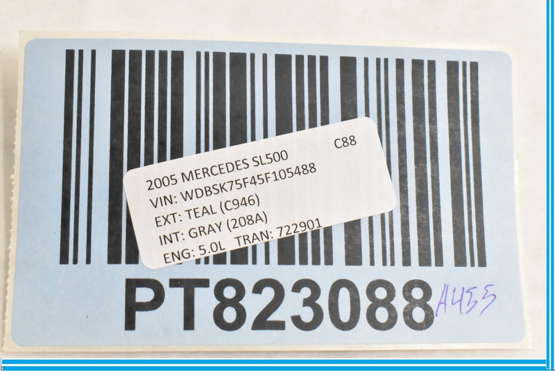 Load image into Gallery viewer, 03-11 MERCEDES R230 SL-CLASS REAR WINDSHIELD ANTENNA HEATER WIRING HARNESS OEM