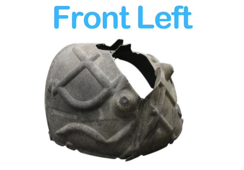 Load image into Gallery viewer, 11-17 Volkswagen Touareg Front Left Driver Side Fender Liner Slash Shield Oem