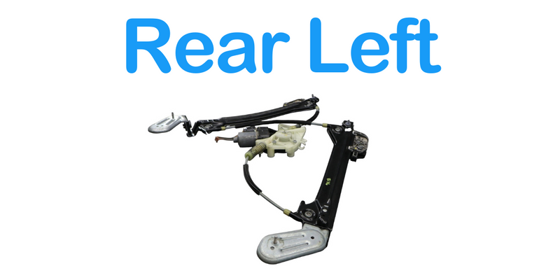 Load image into Gallery viewer, 14-22 Maserati Ghibli SQ4 M157 Rear Left Side Window Regulator W/ Motor Oem
