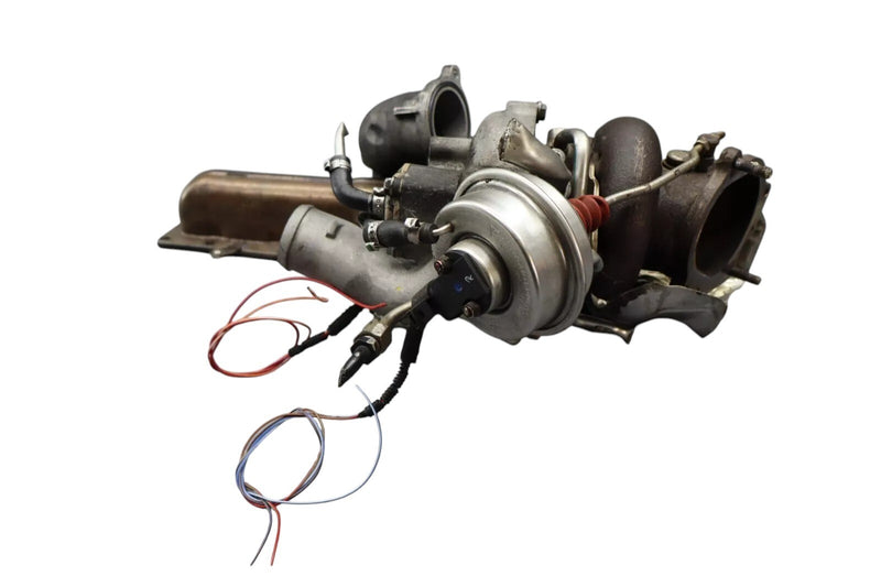Load image into Gallery viewer, 03-08 Bentley Continental GTC GT 6.0L Left Side Turbocharger Turbo Manifold OEM