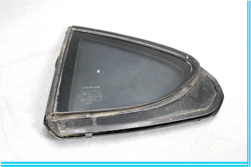 Load image into Gallery viewer, 07-17 Lexus LS460 Rear Left Driver Door Corner Quarter Window Glass Oem