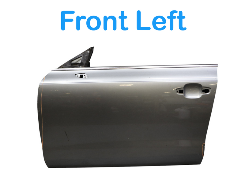 Load image into Gallery viewer, 12-18 Audi A7 Quattro Front Left Driver Side Door Shell Assembly Silver Oem