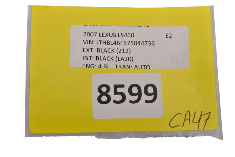 Load image into Gallery viewer, 07-12 Lexus LS460 Rear Left Driver Side Lower Suspension Control Arm Oem