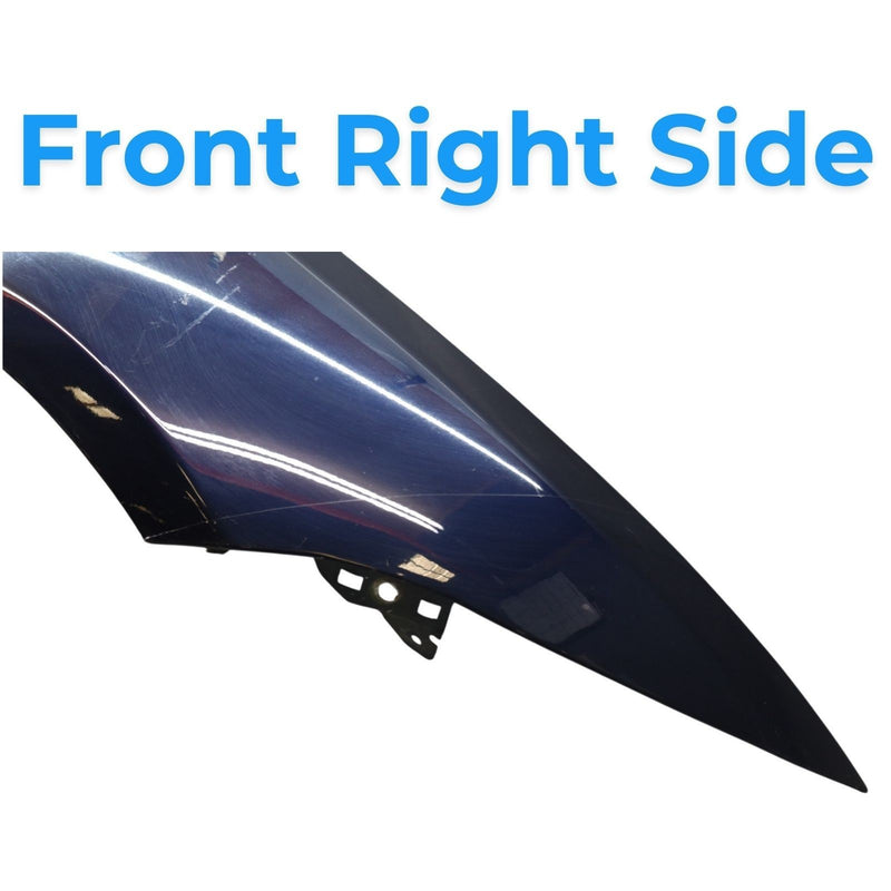 Load image into Gallery viewer, 12-20 Tesla Model S Front Right Passenger Side Fender Shell Panel Blue Oem