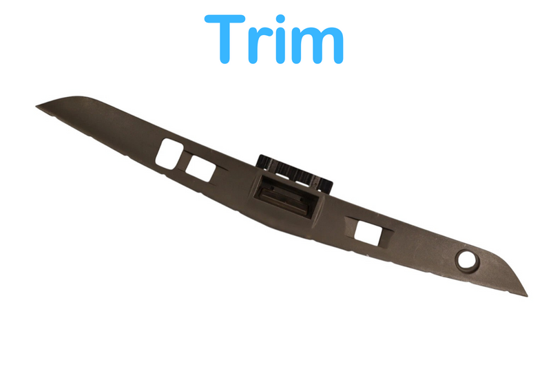Load image into Gallery viewer, 10-13 Mercedes W212 E350 E500 Rear Trunk Lid Tailgate Handle Trim 2127400793 OEM