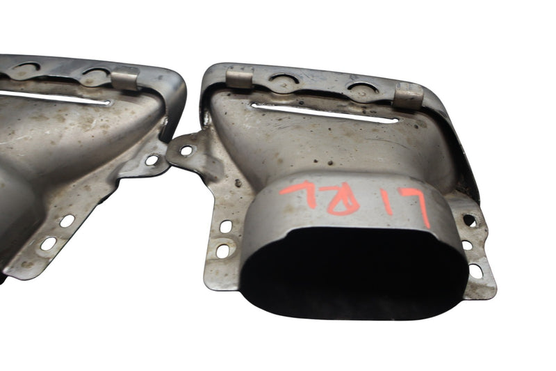 Load image into Gallery viewer, 07-19 Mercedes X164 GL450 Rear Left & Right Bumper Exhaust Muffler Tips Oem