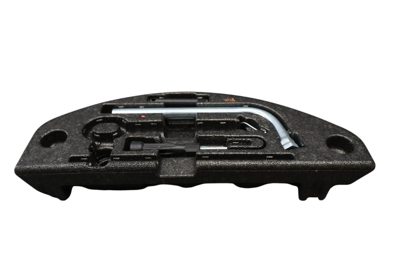 Load image into Gallery viewer, 11-18 Audi A8 A8 Quattro Rear Trunk Spare Wheel Tool Kit Jack Holder Box Oem