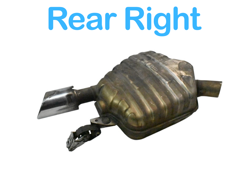 Load image into Gallery viewer, 12-17 Audi A6 Quattro Rear Right Side Exhaust Muffler Tip 4G0253612C Oem