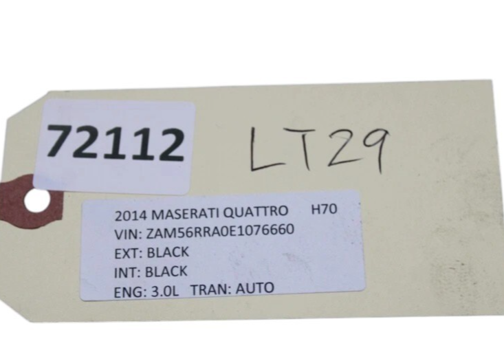 Load image into Gallery viewer, 14-21 Maserati Quattroporte Front Windshield Wiper Cowl Vent Cover Panel Oem