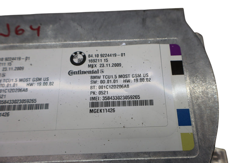 Load image into Gallery viewer, 07-13 BMW Z4 328i 335i E89 E92 Bluetooth Communication Module 84109224419 Oem