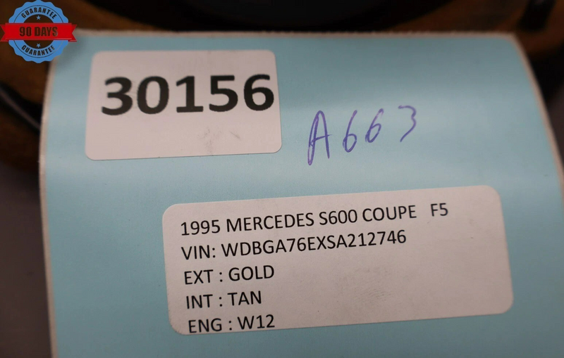 Load image into Gallery viewer, 93-99 Mercedes S600 S500 W140 Coupe Radio Audio Sound Speaker A1408201802 Oem