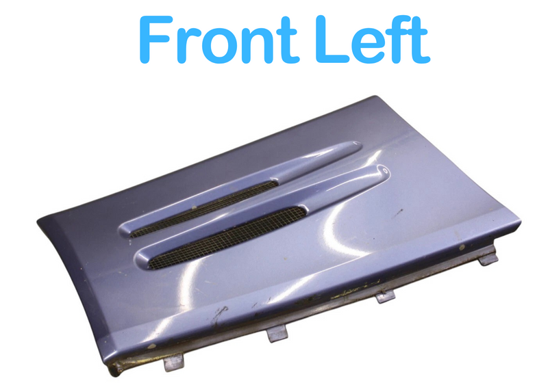 Load image into Gallery viewer, 96-02 Mercedes SL320 SL500 Front Left Driver Fender Cover Molding 1296901740 Oem
