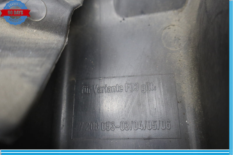 Load image into Gallery viewer, 09-15 BMW 740i 740Li 528i Front Left Steering Rack Gear Splash Shield Cover Oem