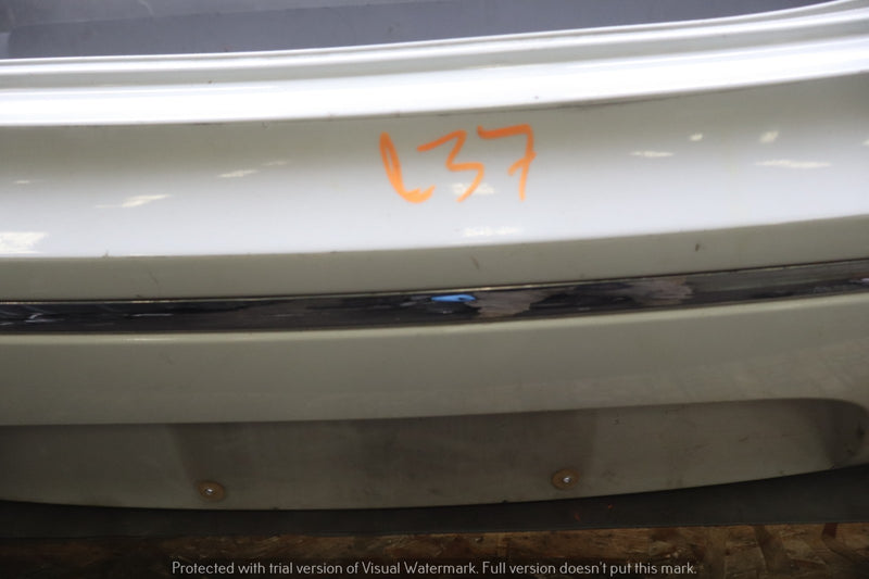 Load image into Gallery viewer, 10-15 Jaguar X351 XJ XJL XJR Rear Bumper Cover Panel Assembly White Oem