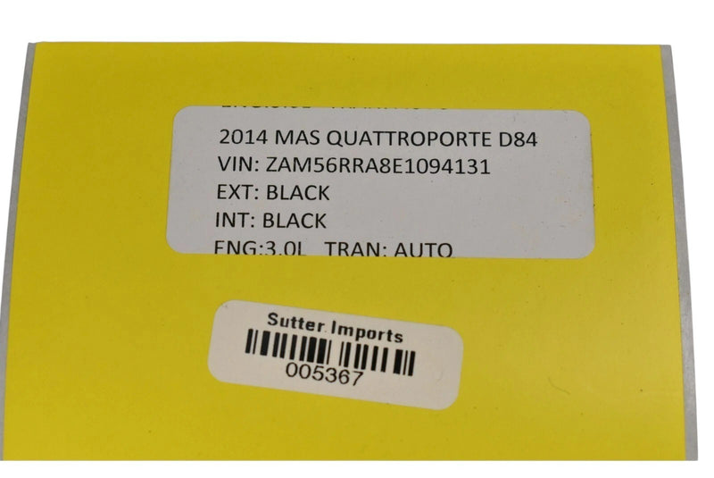 Load image into Gallery viewer, 14-17 Maserati Quattroporte Rear Trunk Tire Carpet Cargo Cover 06700248160 OEM