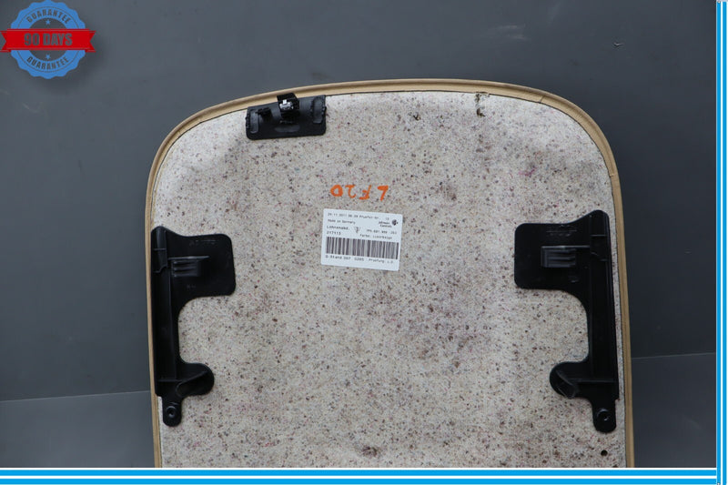 Load image into Gallery viewer, 11-18 Porsche Cayenne Front Left Driver Side Seat Back Panel Cover Trim Oem