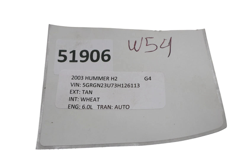 Load image into Gallery viewer, 03-09 HUMMER H2 Rear Left Driver Side Door Window Motor Regulator W/ Moter Oem