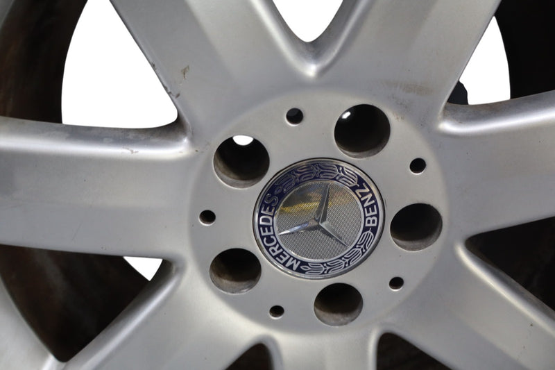 Load image into Gallery viewer, 03-12 Mercedes R230 SL500 SL600 8.5 X R17 17" Wheel Rim Silver 2304010902 Oem