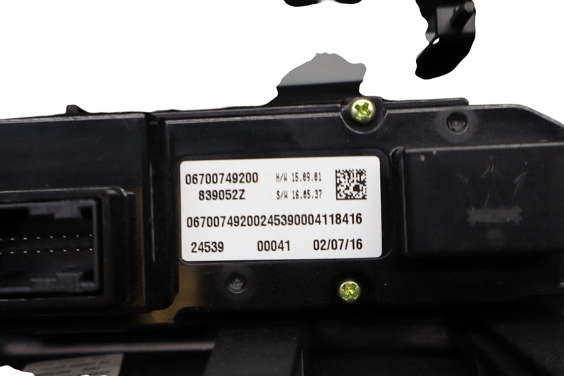 Load image into Gallery viewer, 14-17 Maserati Ghibli S Center HVAC Heater A/C Climate Control Switch Panel Oem