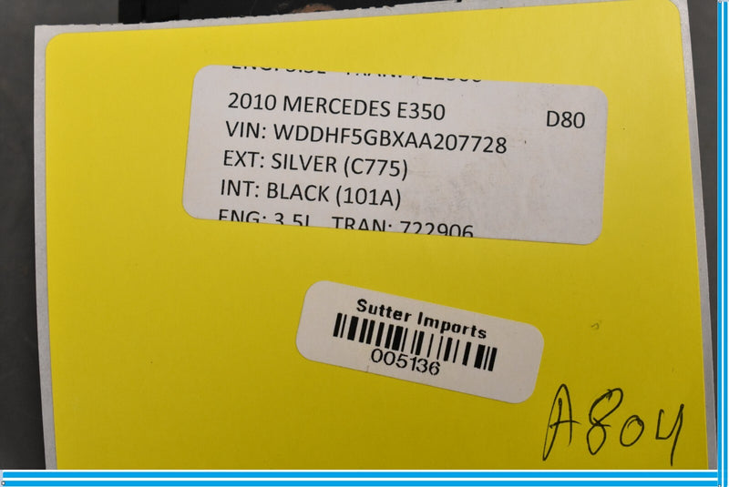 Load image into Gallery viewer, 10-13 Mercedes E350 E550 Front Right Passenger Seat Level Adjustment Switch Oem