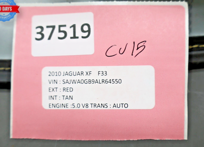 Load image into Gallery viewer, 10-11 Jaguar XF XFR X250 Front Right Passenger Side Upper Seat Cushion Oem