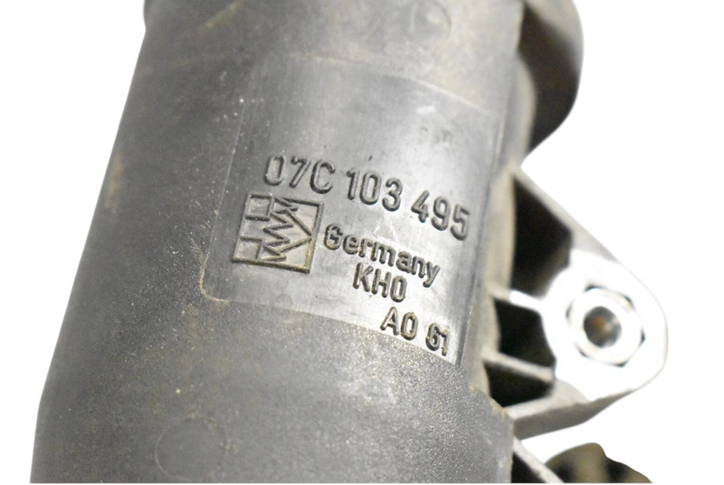 Load image into Gallery viewer, 07-16 Bentley Continental Left Side Engine Oil Separator W/ Pipe 07C103495 Oem