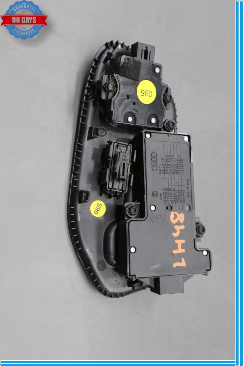 Load image into Gallery viewer, 10-18 Audi A8 Quattro Front Left Driver Side Seat Control Switch Black Oem