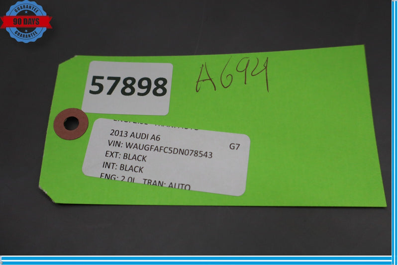 Load image into Gallery viewer, 12-18 Audi A6 Front Left Side Door Speaker Grille Cover Black 4G0035423 Oem