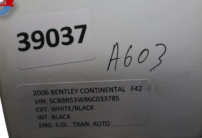 Load image into Gallery viewer, 06-13 Bentley Continental Flying Spur Rear Left Driver Seat Belt Retractor Oem