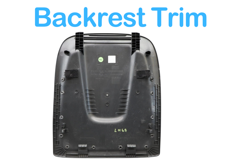 Load image into Gallery viewer, 11-17 Volkswagen Touareg VW Front Left Side Seat Backrest Trim Cover Panel OEM