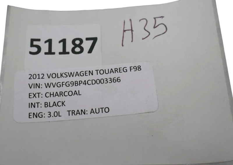 Load image into Gallery viewer, 11-18 Volkswagen Touareg Front Right Passenger Side Seat Head Rest Headrest Oem