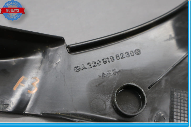 Load image into Gallery viewer, 03-06 Mercedes S600 W220 Front Right Passenger Seat Lower Trim Finish Oem