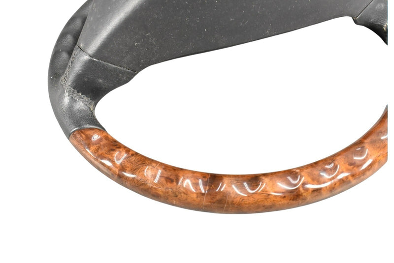 Load image into Gallery viewer, 00-06 Mercedes W215 CL500 CL600 Steering Wheel Woodgrain Leather 2204600503 OEM