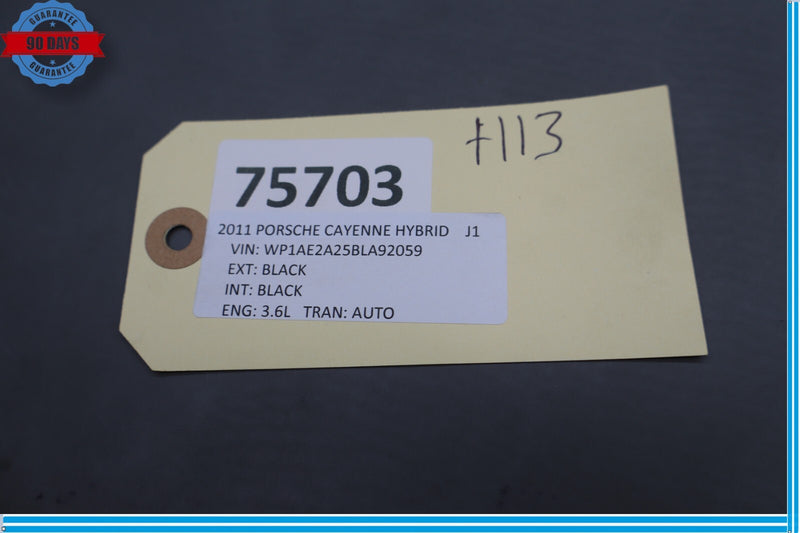 Load image into Gallery viewer, 11-18 Porsche Cayenne 958 Rear Left Side D-Pillar Upper Quarter 7P5867245N Oem
