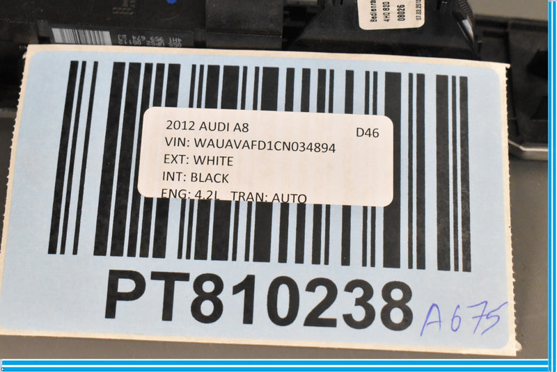 Load image into Gallery viewer, 11-18 Audi A6 A7 A8 Q5 Q7 Hazard Caution Traction Shade Switch Panel Trim Oem