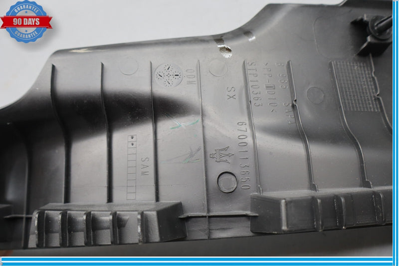 Load image into Gallery viewer, 14-17 Maserati Ghibli Rear Left Driver Side Door Sill Scuff Trim Panel Oem