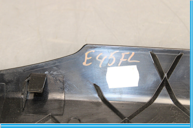 Load image into Gallery viewer, 09-15 BMW 750i 750Li Front Left Driver Lower Seat Cover Trim Panel Black Oem
