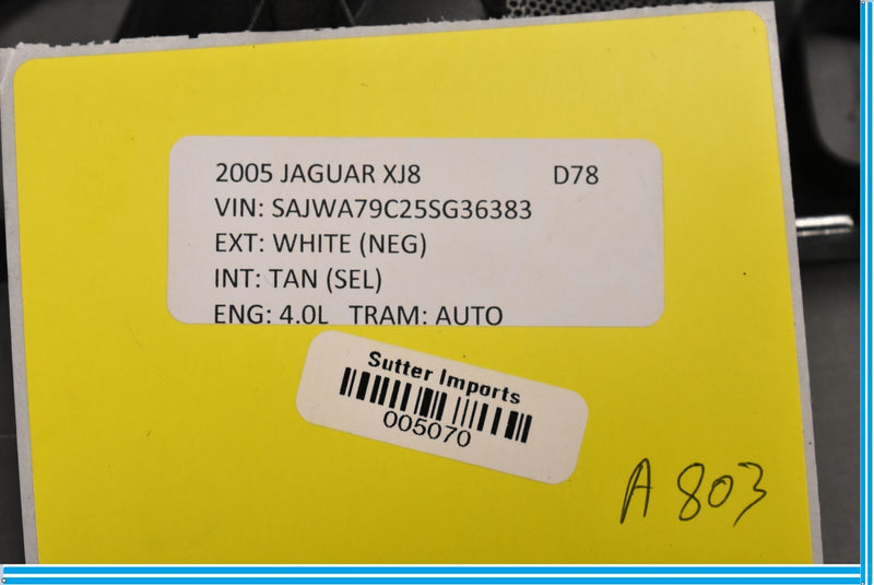 Load image into Gallery viewer, 04-07 Jaguar XJ8 XJR X350 Front Left Driver Interior Door Handle Bezel Oem